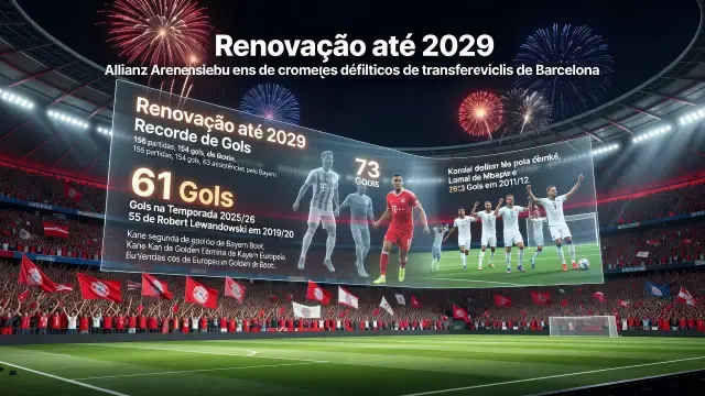 Kane Renova com o Bayern e Encerra Especulações até 2029
